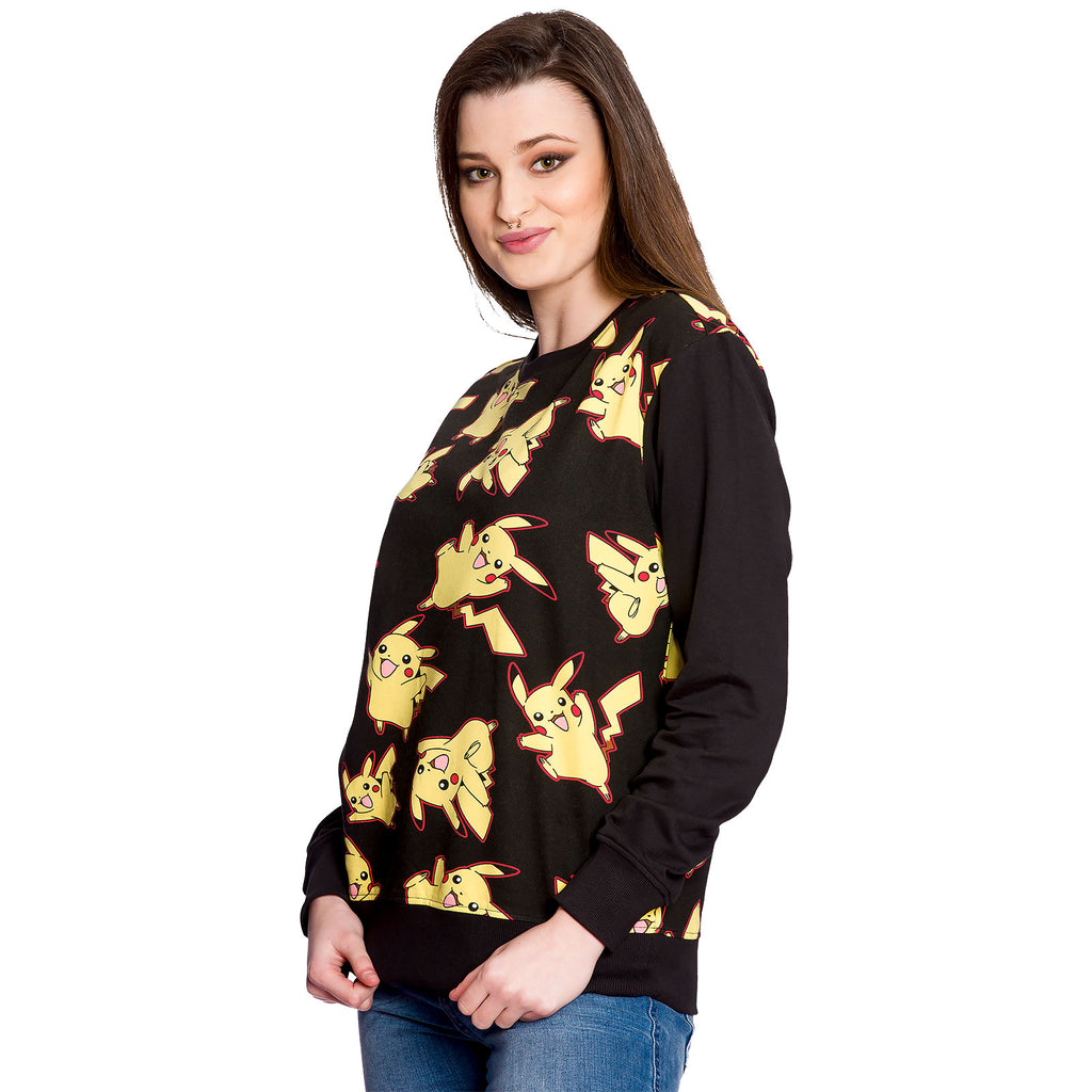 Product image Pokemon - Pikachu Sweater All Over Print Black