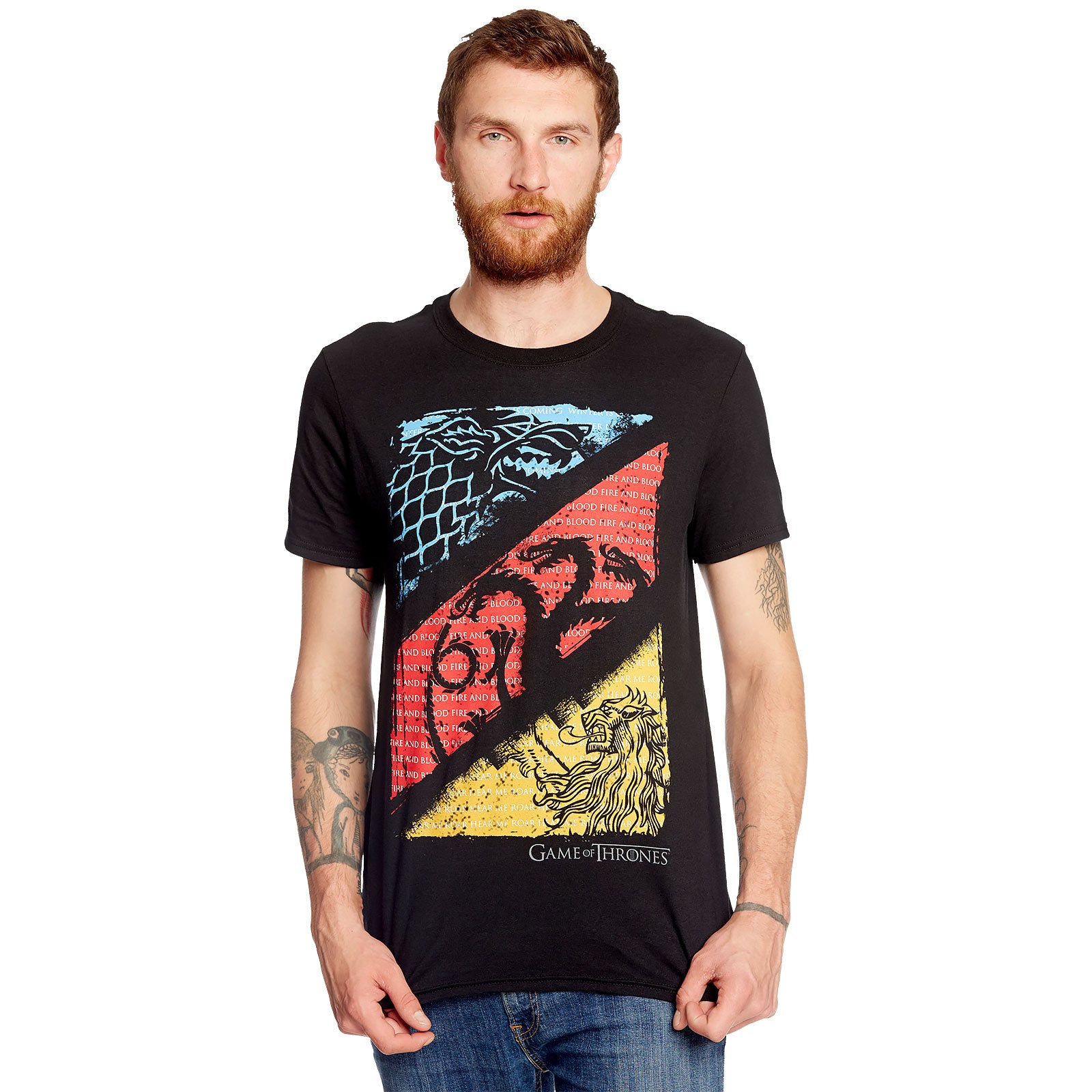 Product image Game of Thrones - Sigils T-Shirt black