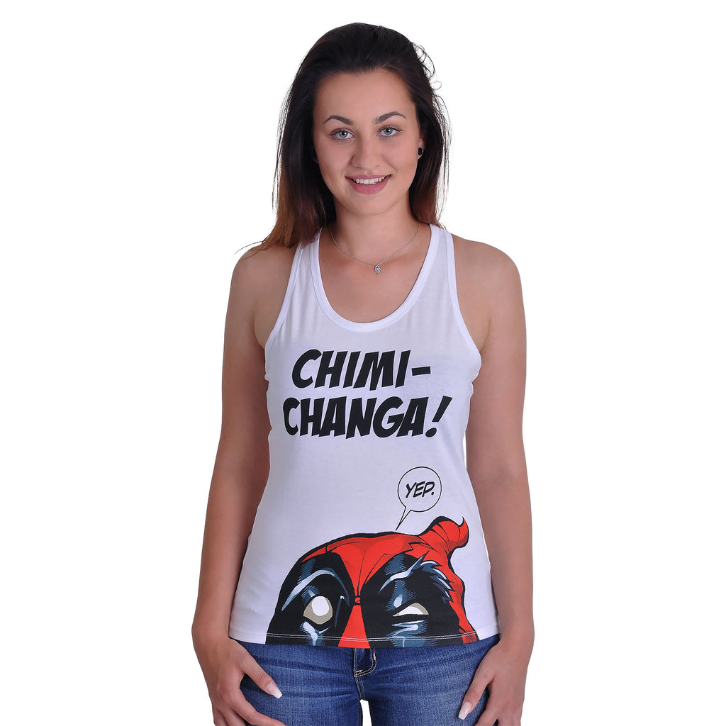 Product image Deadpool - Chimichanga Tank Top white