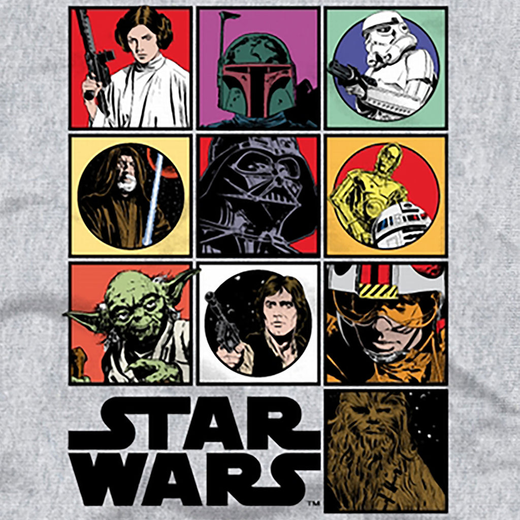 Product image Star Wars - Characters T-Shirt grey