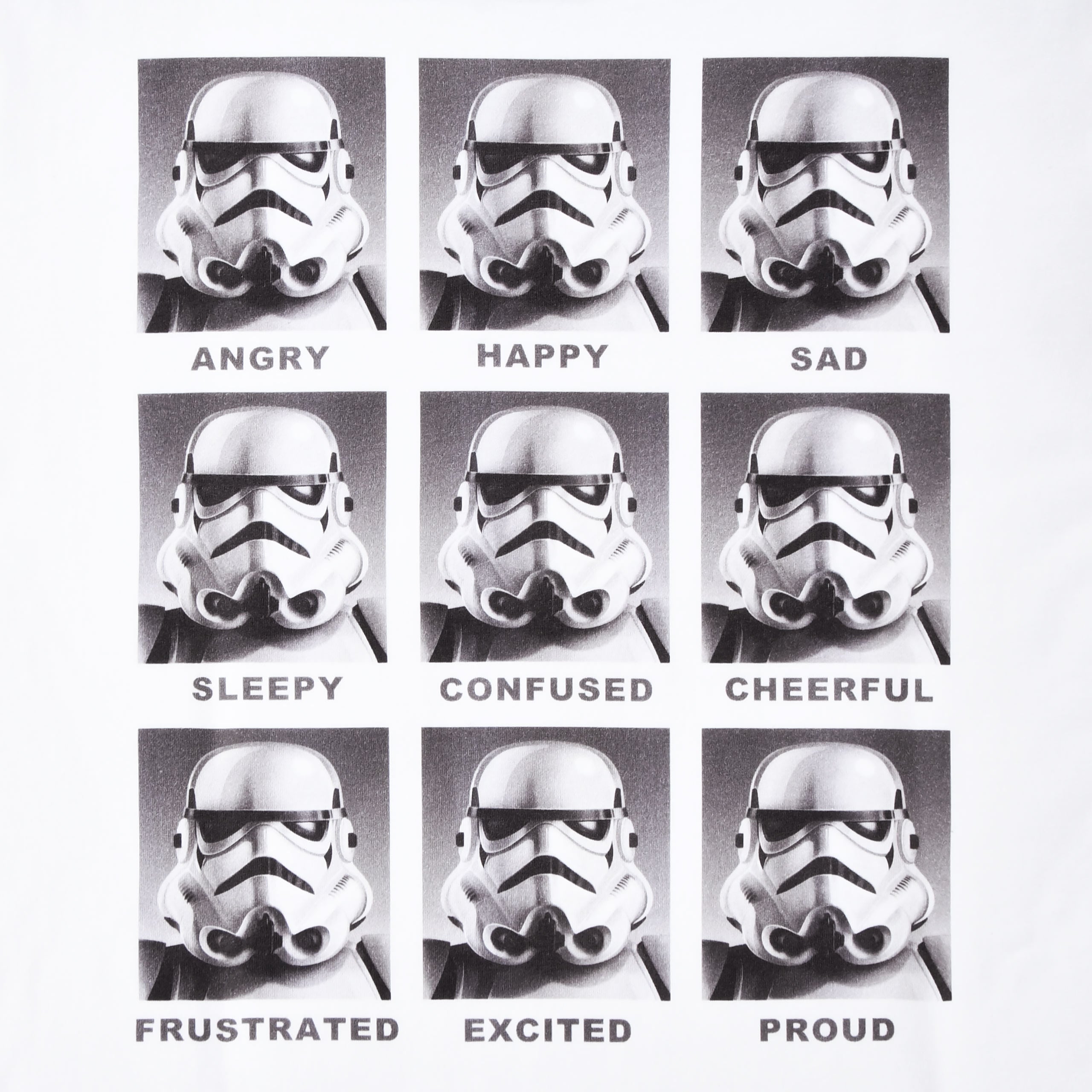 Product image Star Wars - Stormtrooper Multiface T-Shirt white