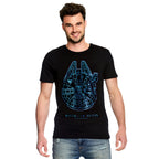 Product image Star Wars - Millennium Falcon T-Shirt black