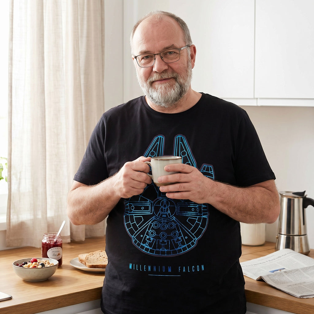 Product image Star Wars - Millennium Falcon T-Shirt black