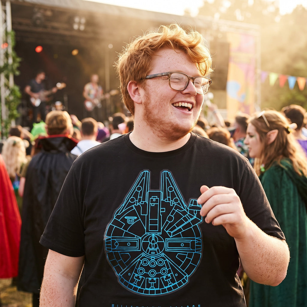 Product image Star Wars - Millennium Falcon T-Shirt black