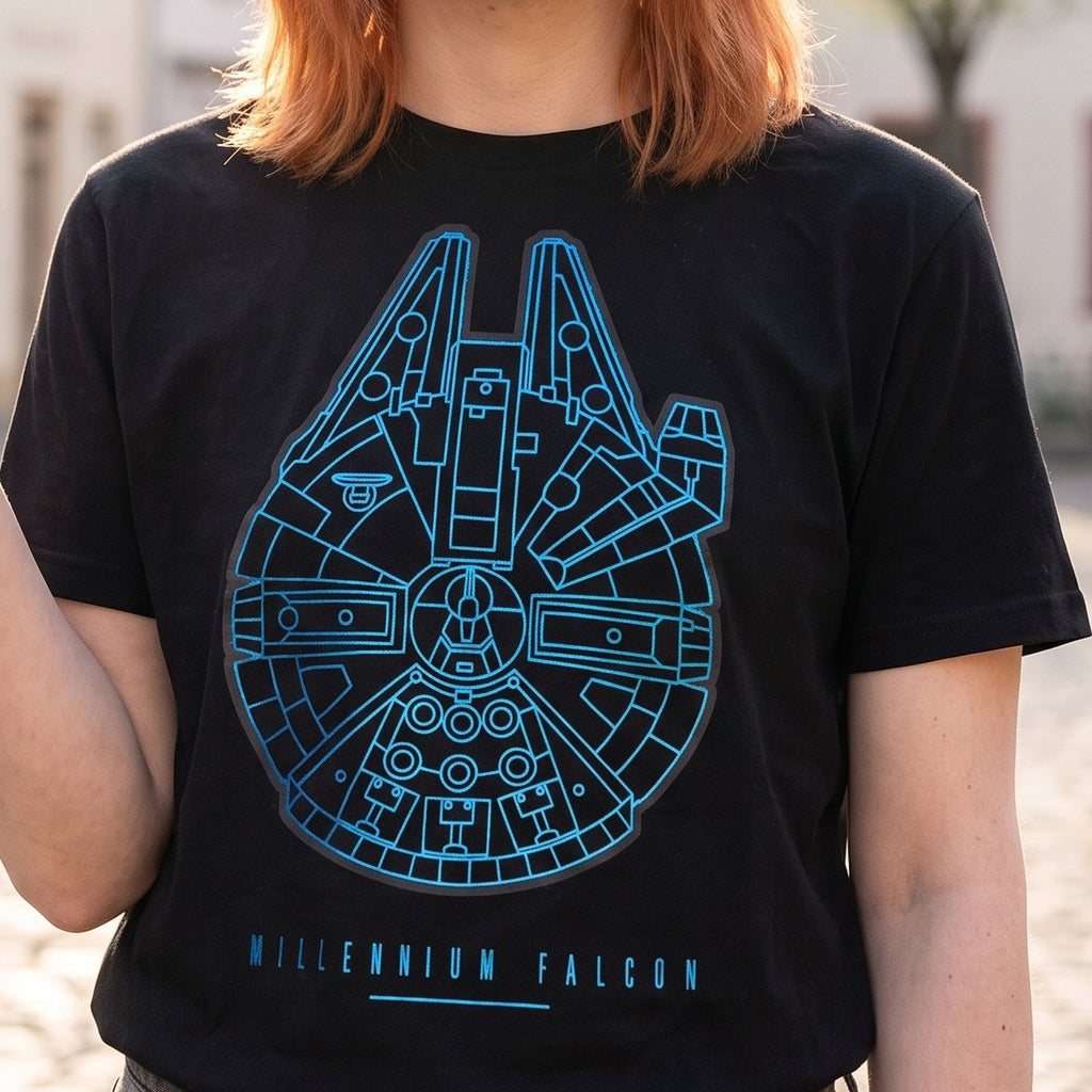 Product image Star Wars - Millennium Falcon T-Shirt black