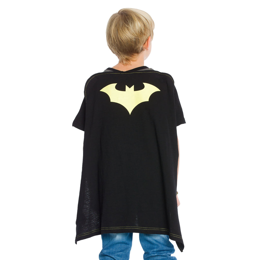 Product image Batman - Children's T-Shirt with Cape black
