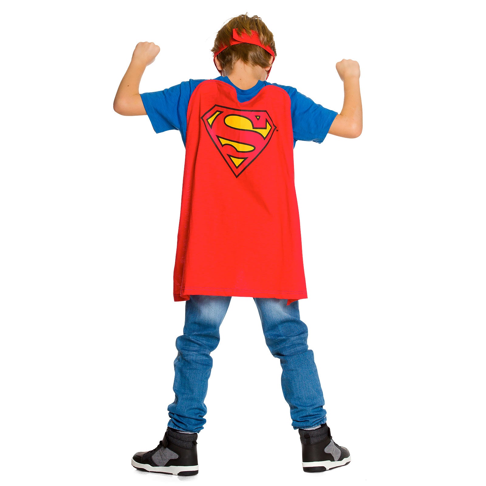 Product image Superman - Children's T-Shirt with Cape & Eye Mask