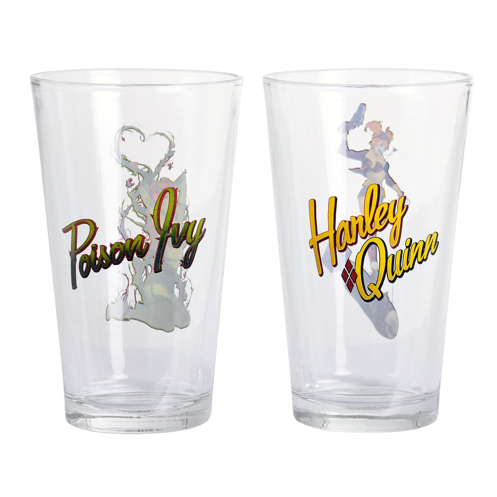 Product image DC Comics - Harley Quinn and Poison Ivy Glass Set