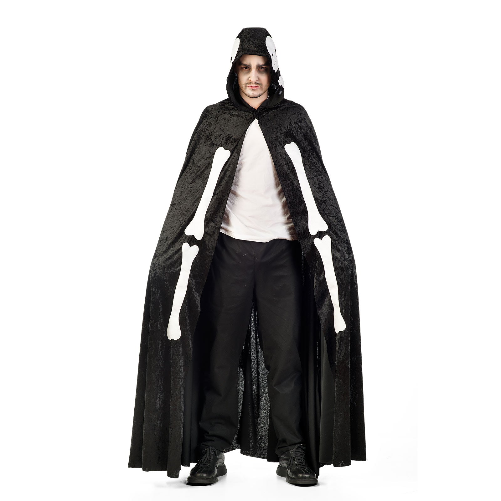 Product image Skeleton Cape - Long Costume Cloak