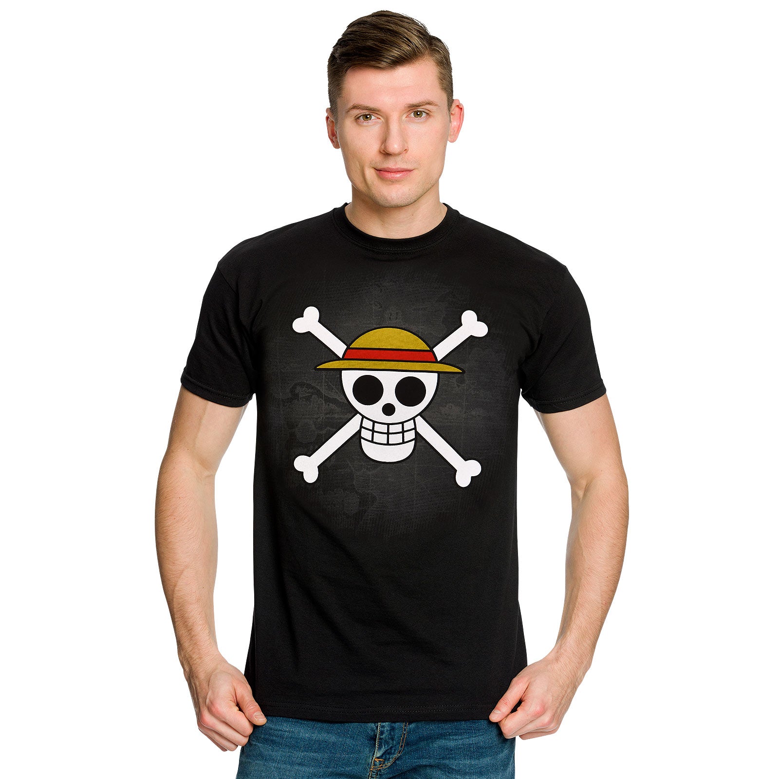 Product image One Piece - Straw Hat Crew T-Shirt Black