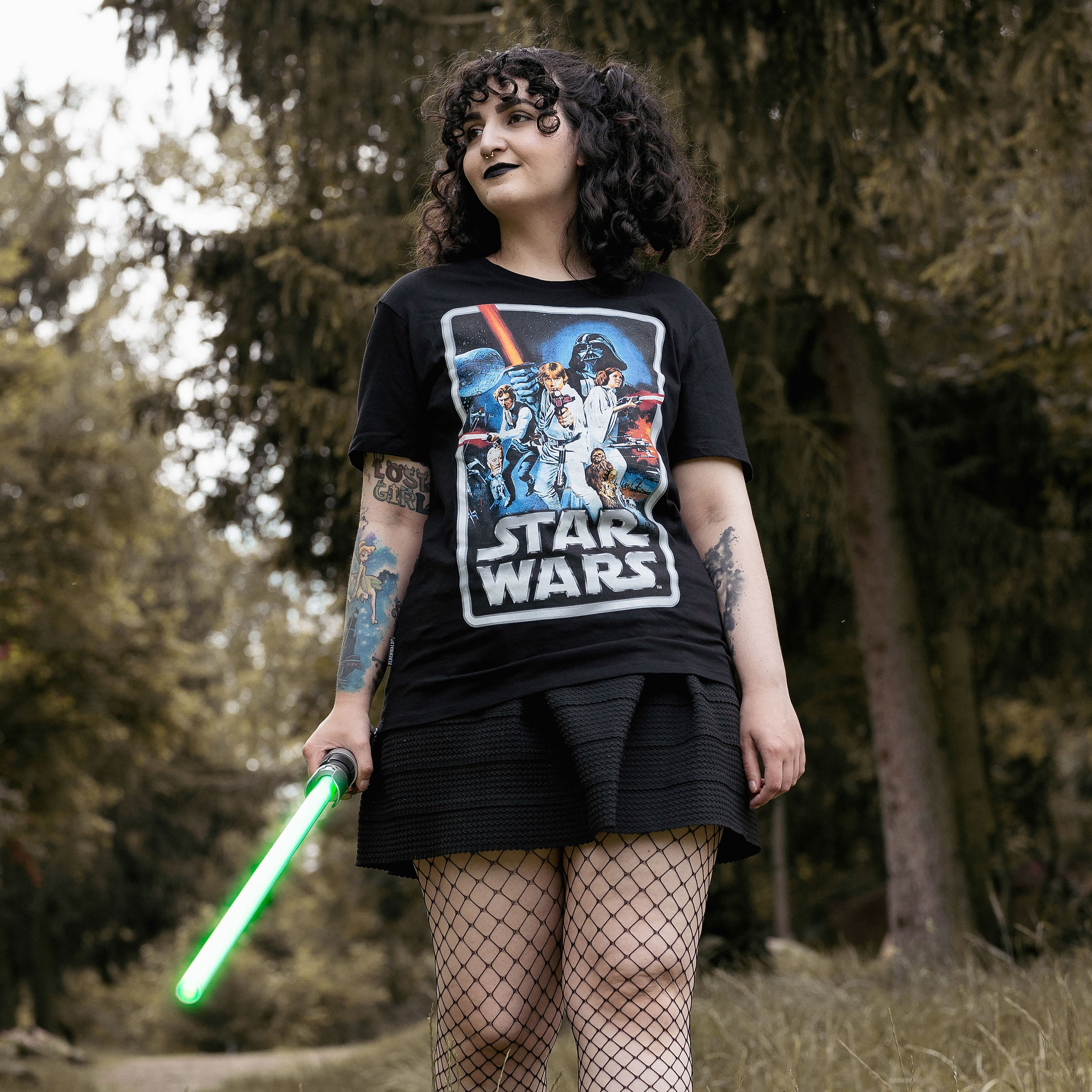 Product image Star Wars - Retro Movie Poster T-Shirt Black