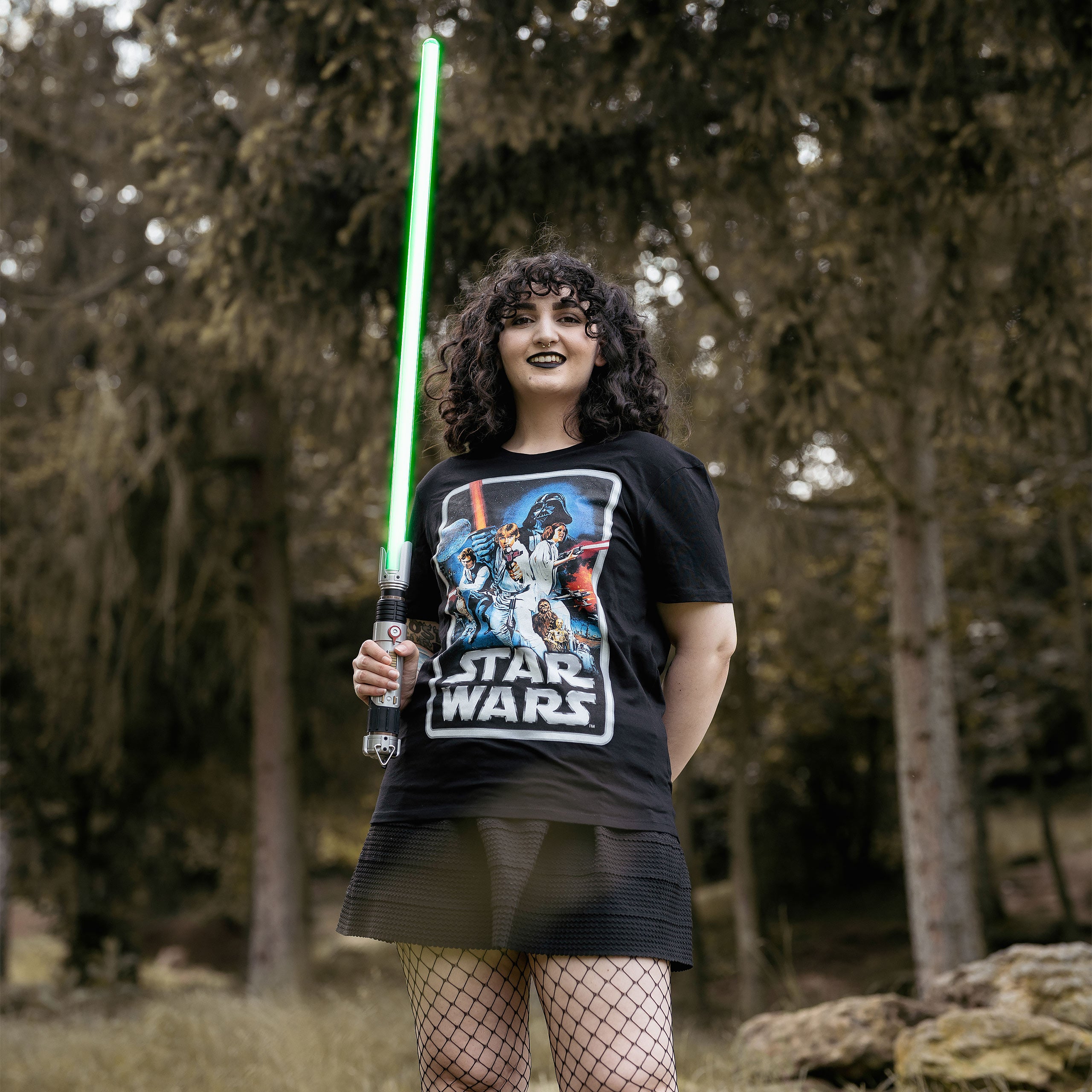 Product image Star Wars - Retro Movie Poster T-Shirt Black