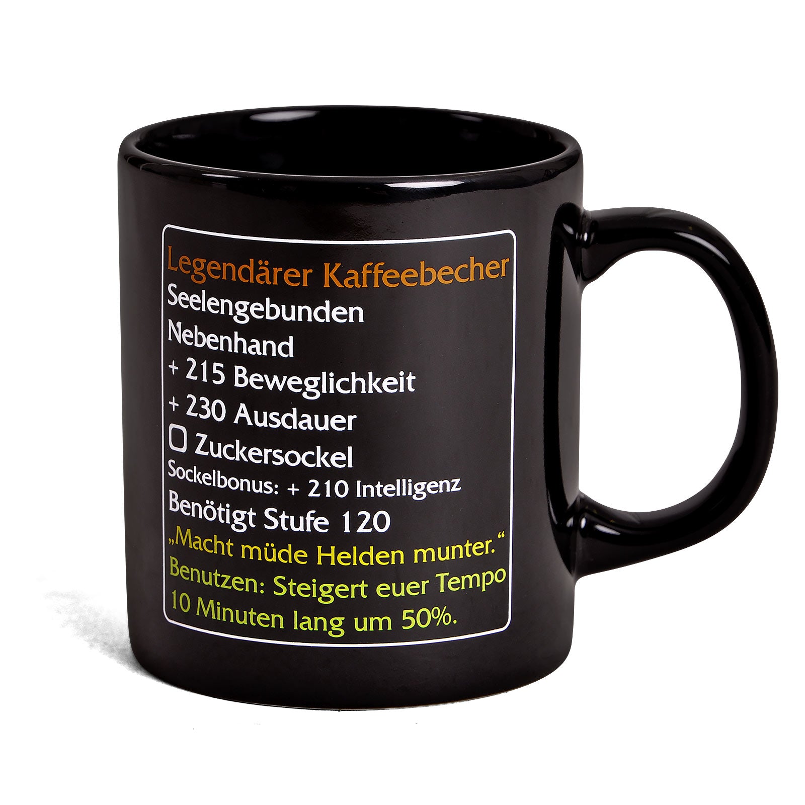 Product image Legendary Coffee Mug - MMO Item Fan Cup Level 120