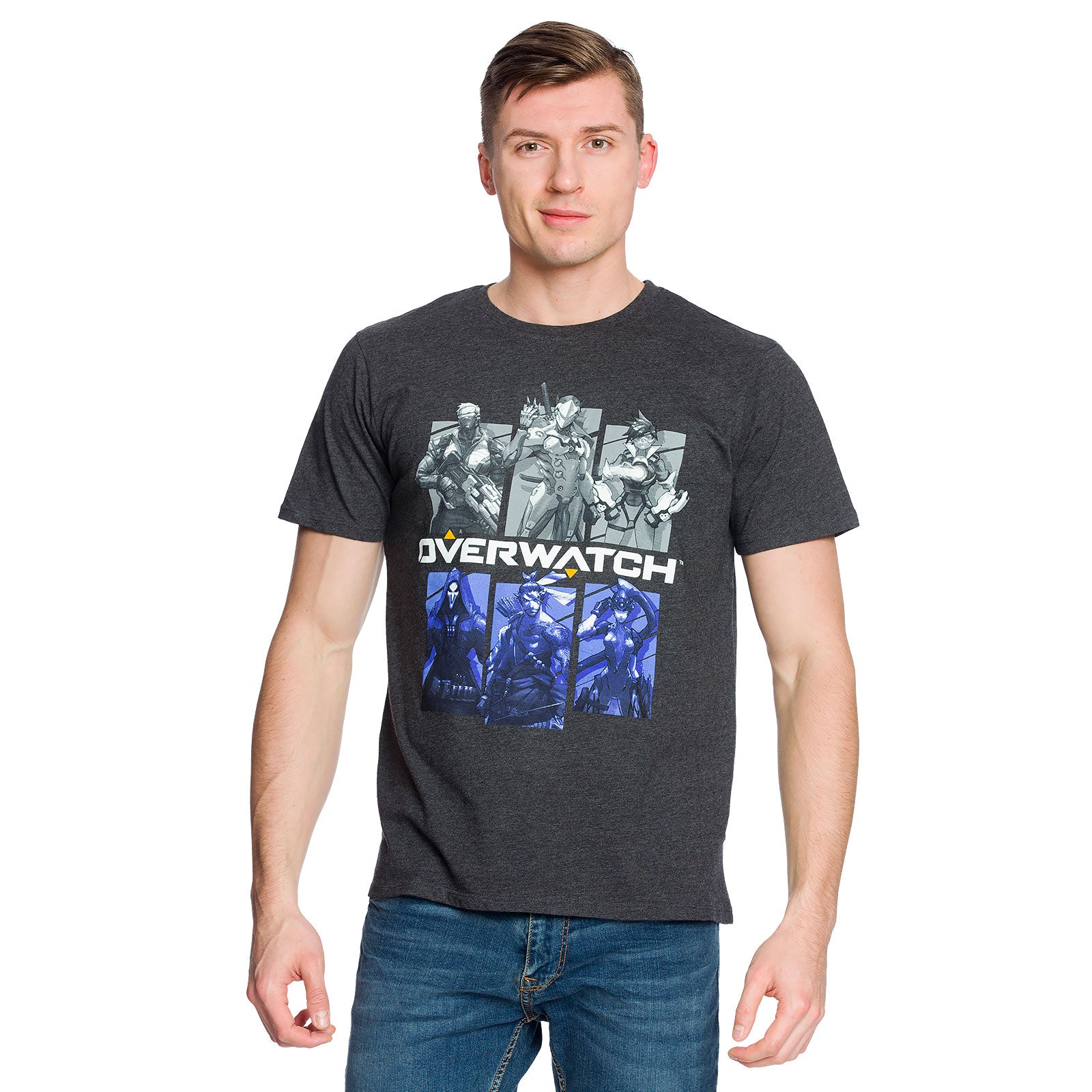 Product image Overwatch - Bring Your Friends T-Shirt grey