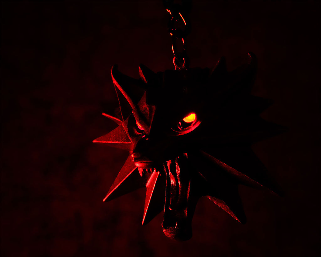 Product image Witcher - Wild Hunt medallion with LED eyes