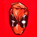 Product image Deadpool - Head Girlie Shirt red