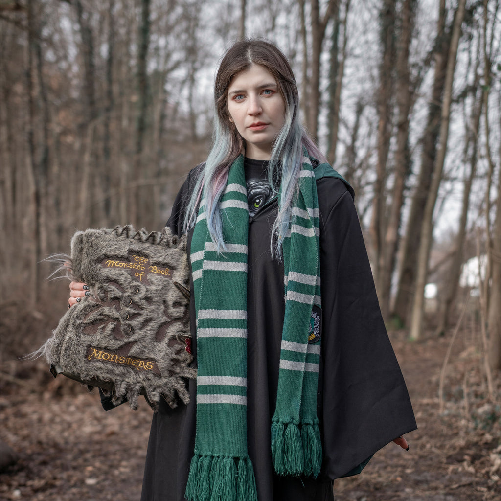 Product image Harry Potter - Slytherin Knit Scarf Grey-Green