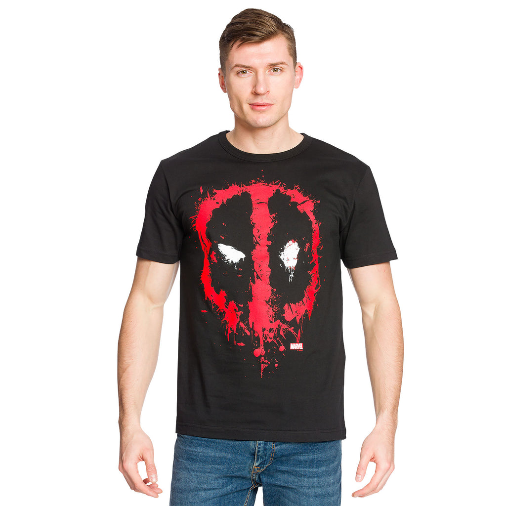 Product image Deadpool - Happy Face T-Shirt Black