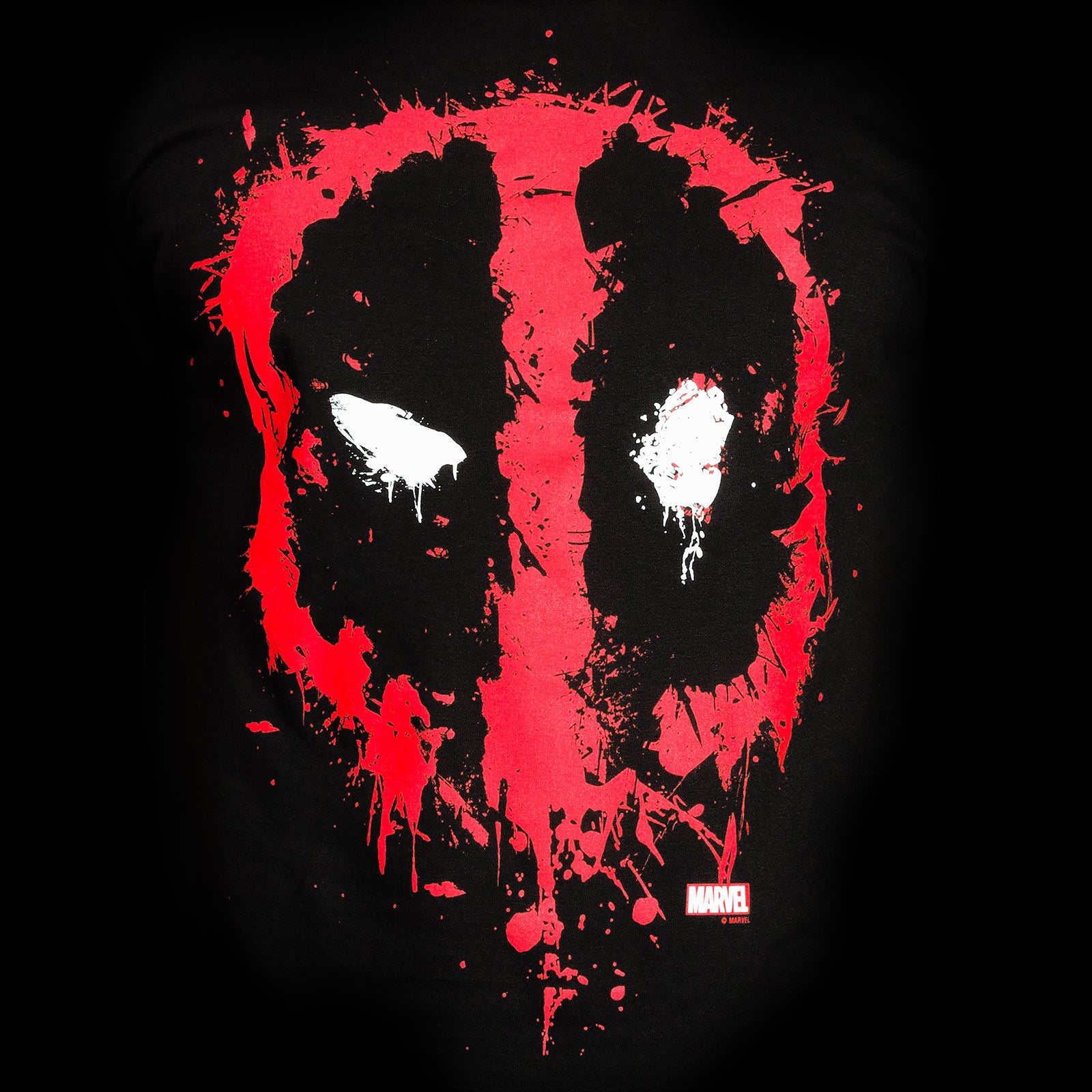 Product image Deadpool - Happy Face T-Shirt Black