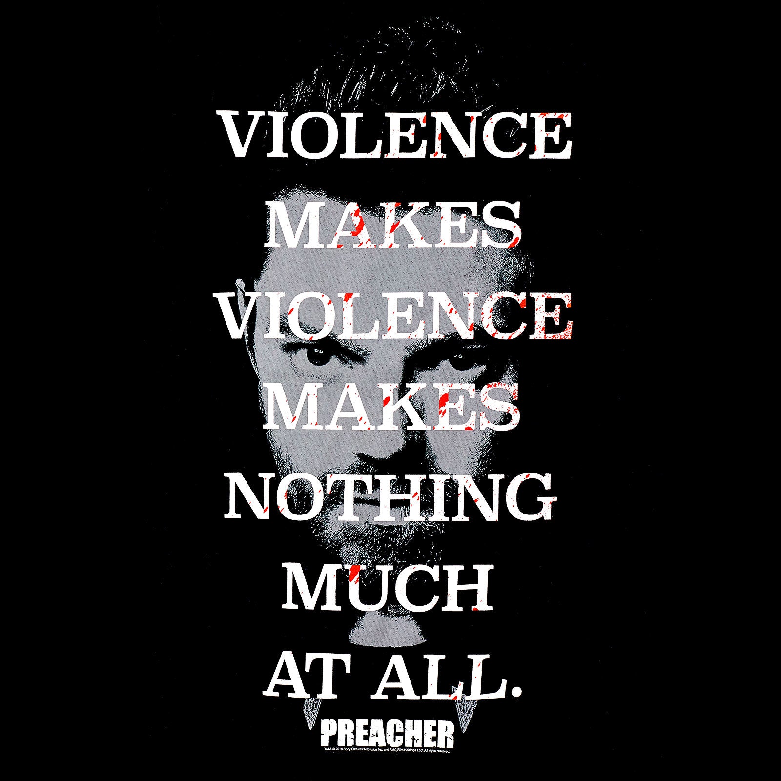 Product image Preacher - Violence Makes Violence T-Shirt Black