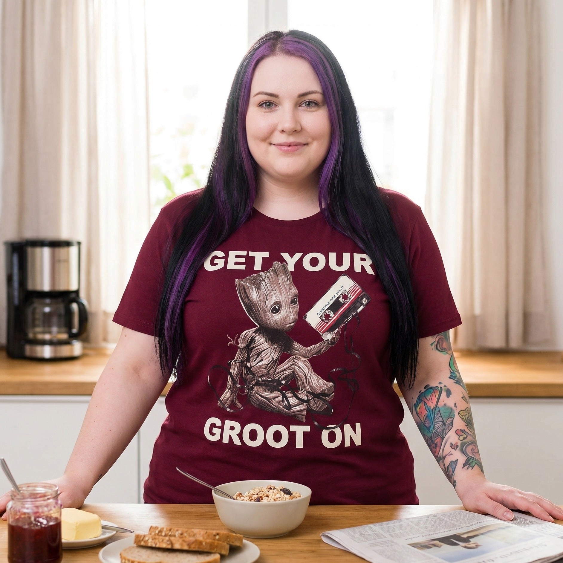 Product image Guardians of the Galaxy - Groot T-Shirt red