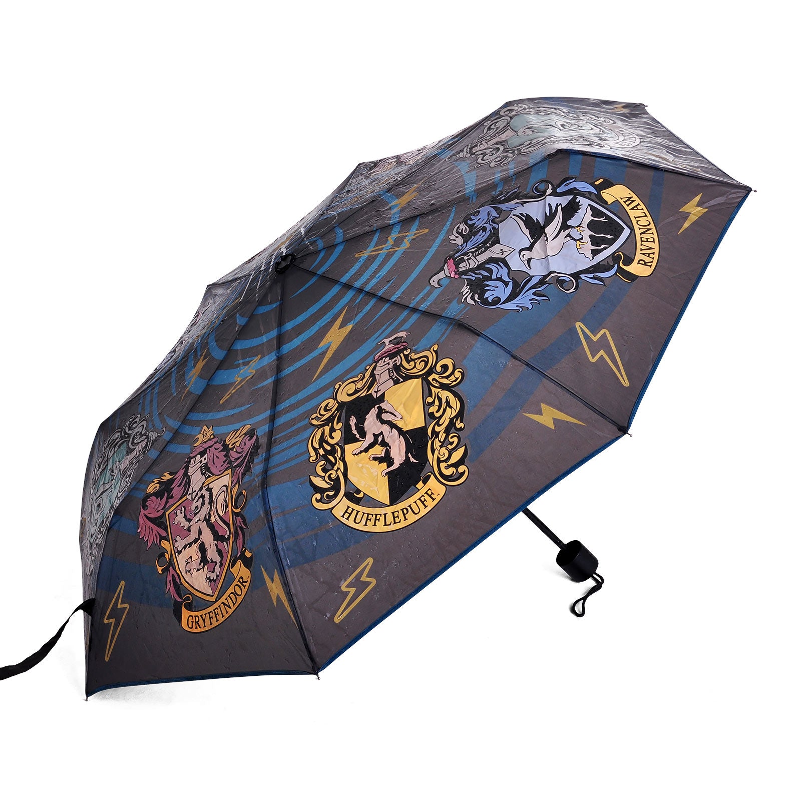 Product image Harry Potter - Hogwarts Houses Crest Umbrella with Aqua Effect