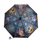 Product image Harry Potter - Hogwarts Houses Crest Umbrella with Aqua Effect