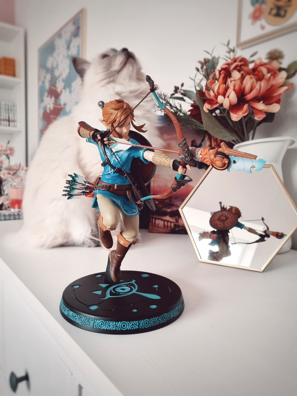 Product image Zelda - Link Breath of the Wild figure with diorama