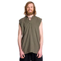 Product image Medieval lace-up shirt sleeveless olive