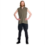Product image Medieval lace-up shirt sleeveless olive