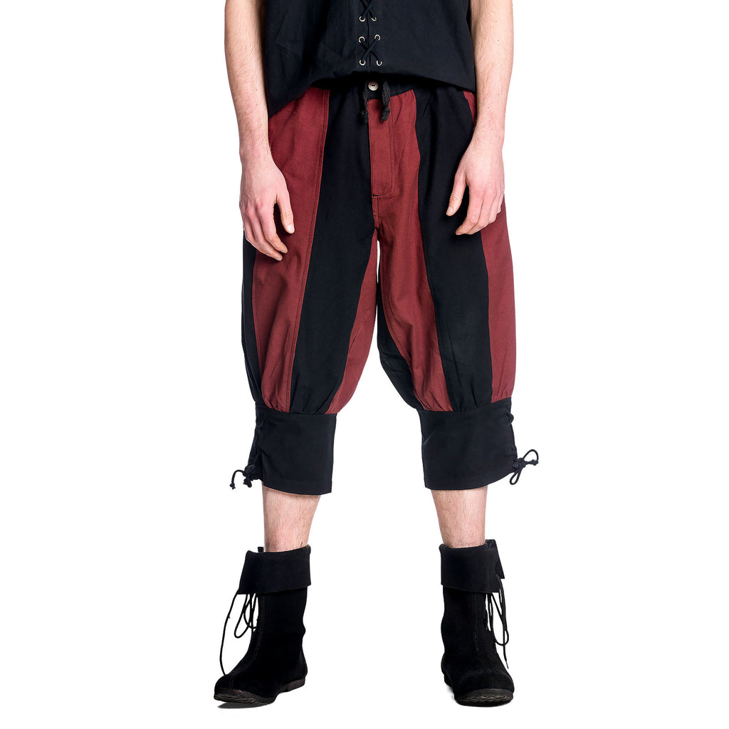 Product image Medieval knee breeches black-red