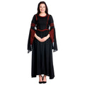 Product image Medieval Hooded Dress Isolde Black-Red