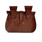 Product image Medieval Belt Pouch with Embossing Brown
