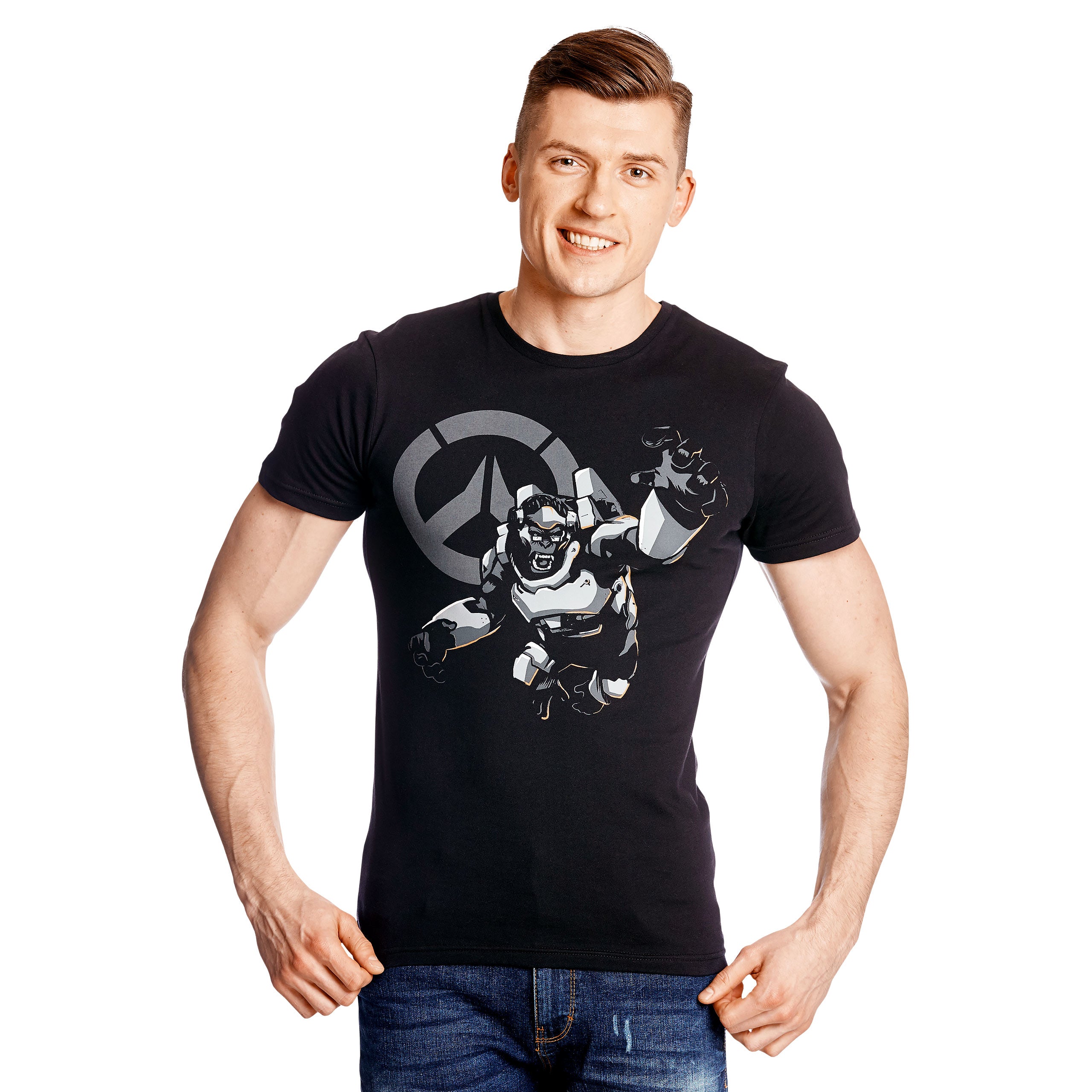 Product image Overwatch - Winston Attack T-Shirt Black