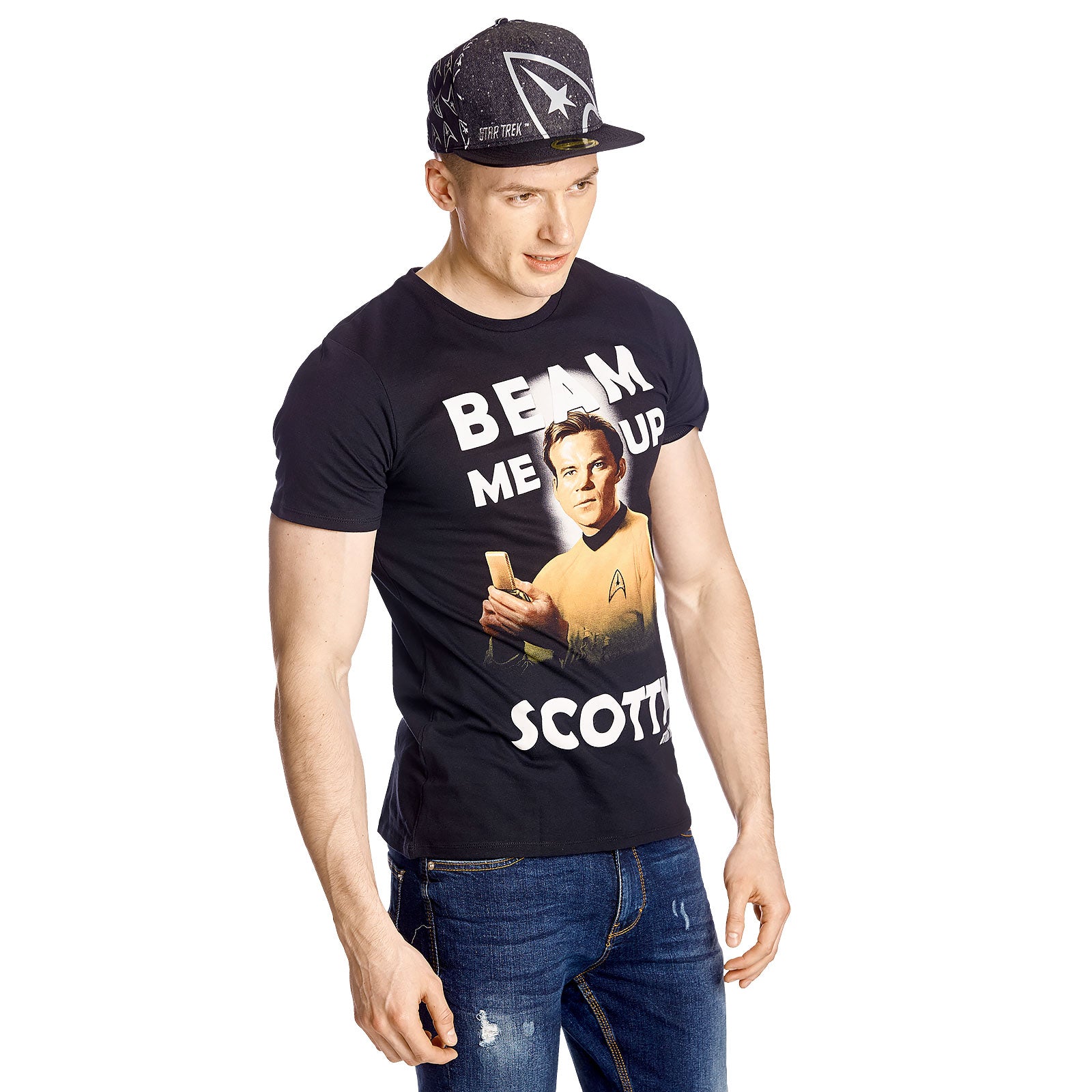 Product image Star Trek - Kirk Beam Me Up T-Shirt black