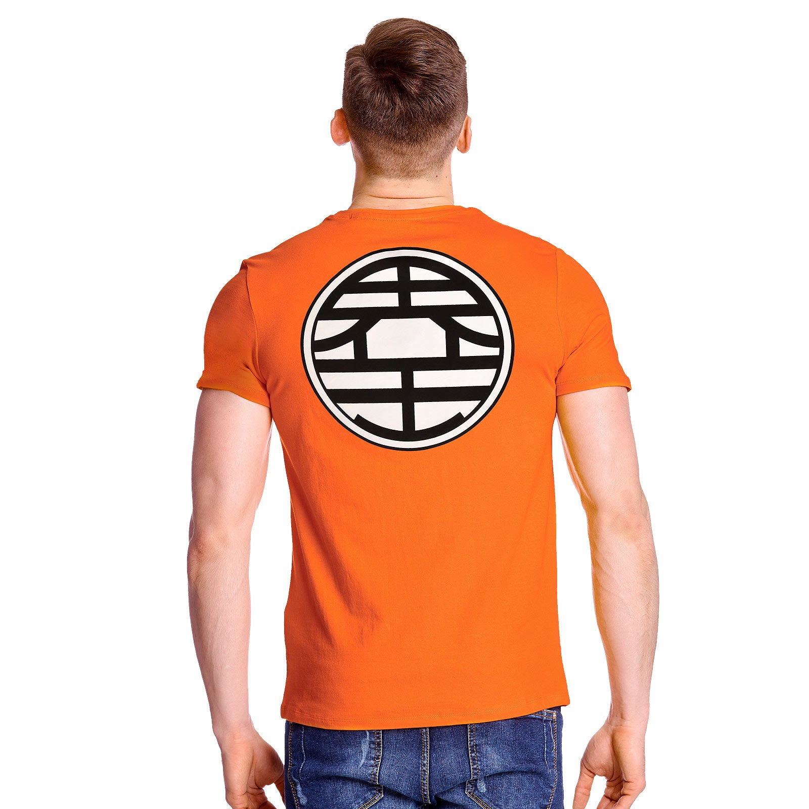 Product image Dragon Ball - Kaio Distressed T-Shirt orange
