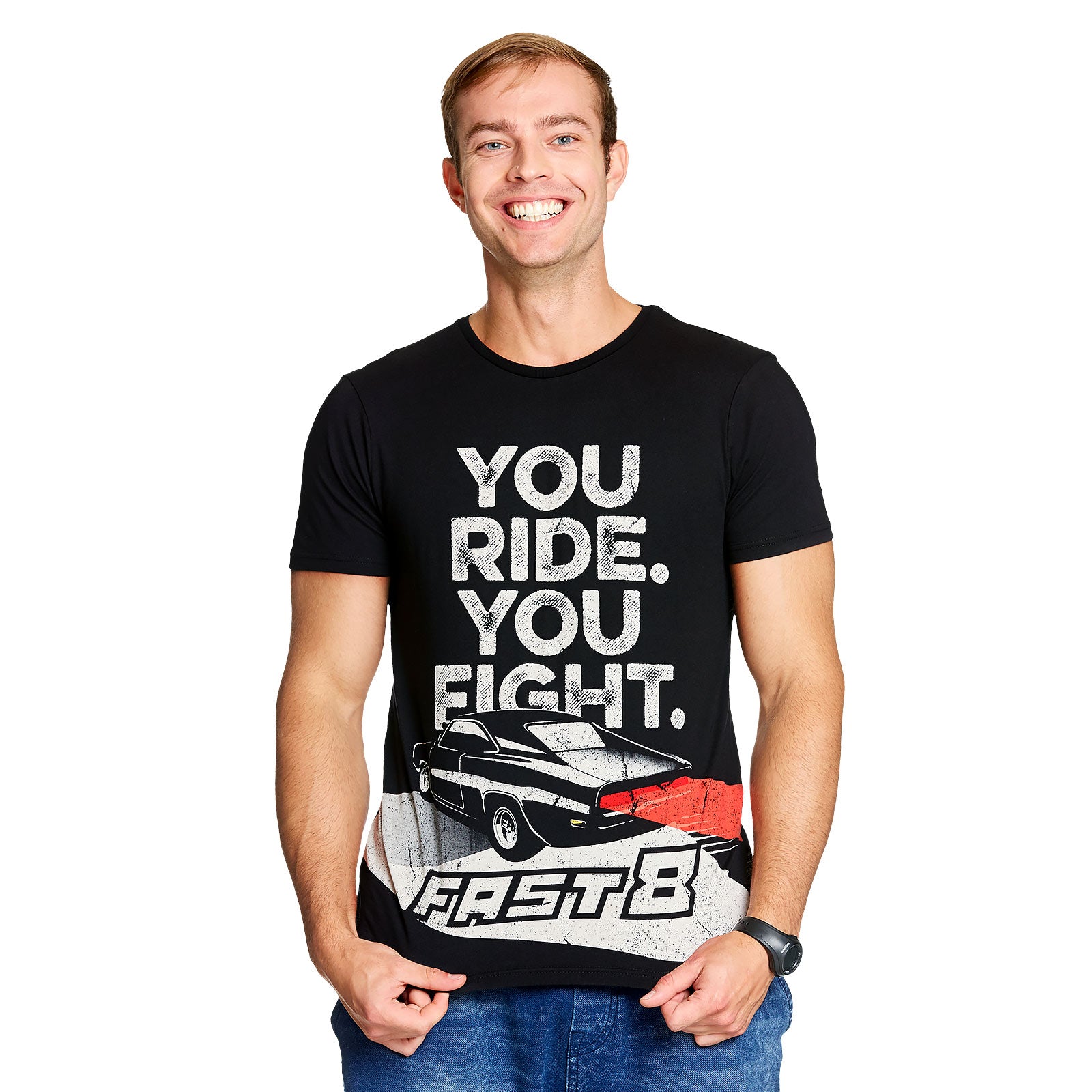 Product image Fast & Furious - You Ride You Fight T-Shirt grey