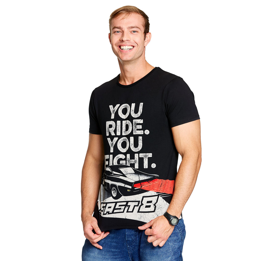 Product image Fast & Furious - You Ride You Fight T-Shirt grey