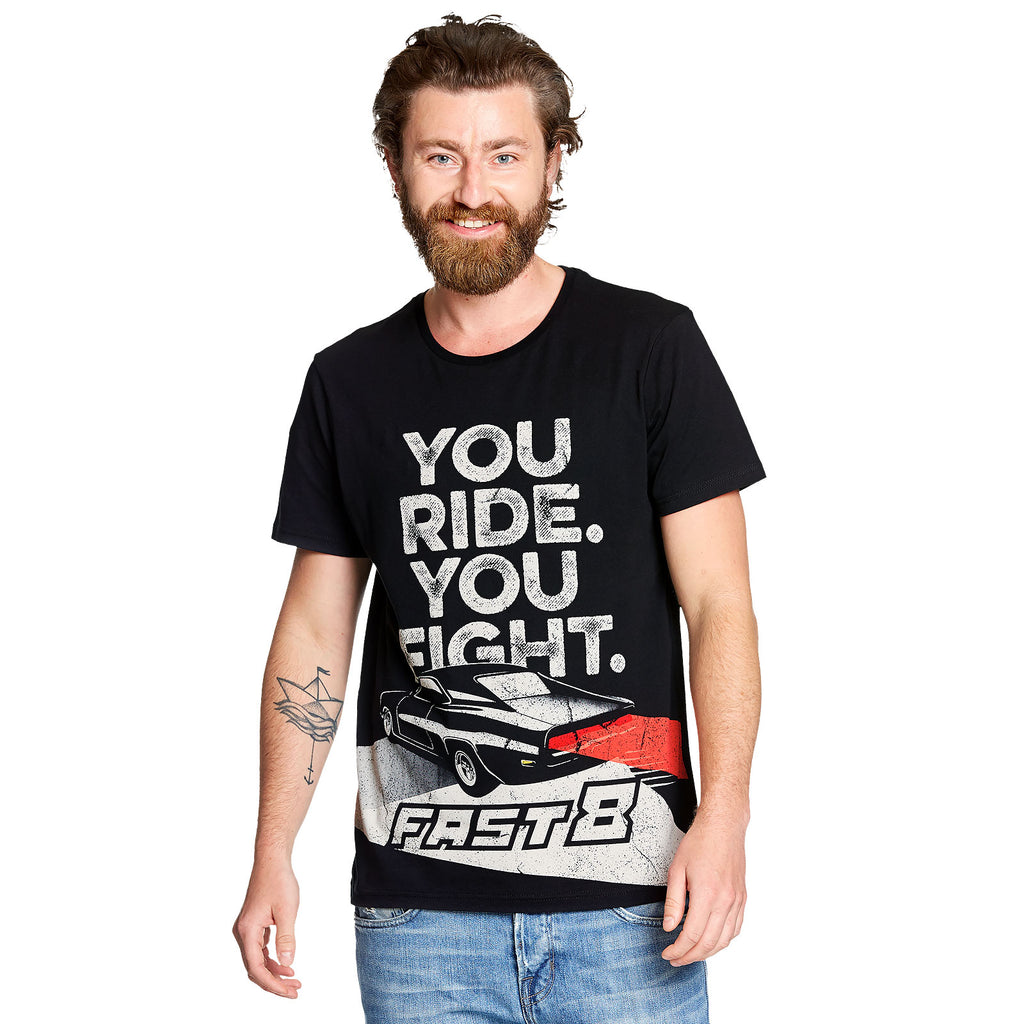 Product image Fast & Furious - You Ride You Fight T-Shirt grey