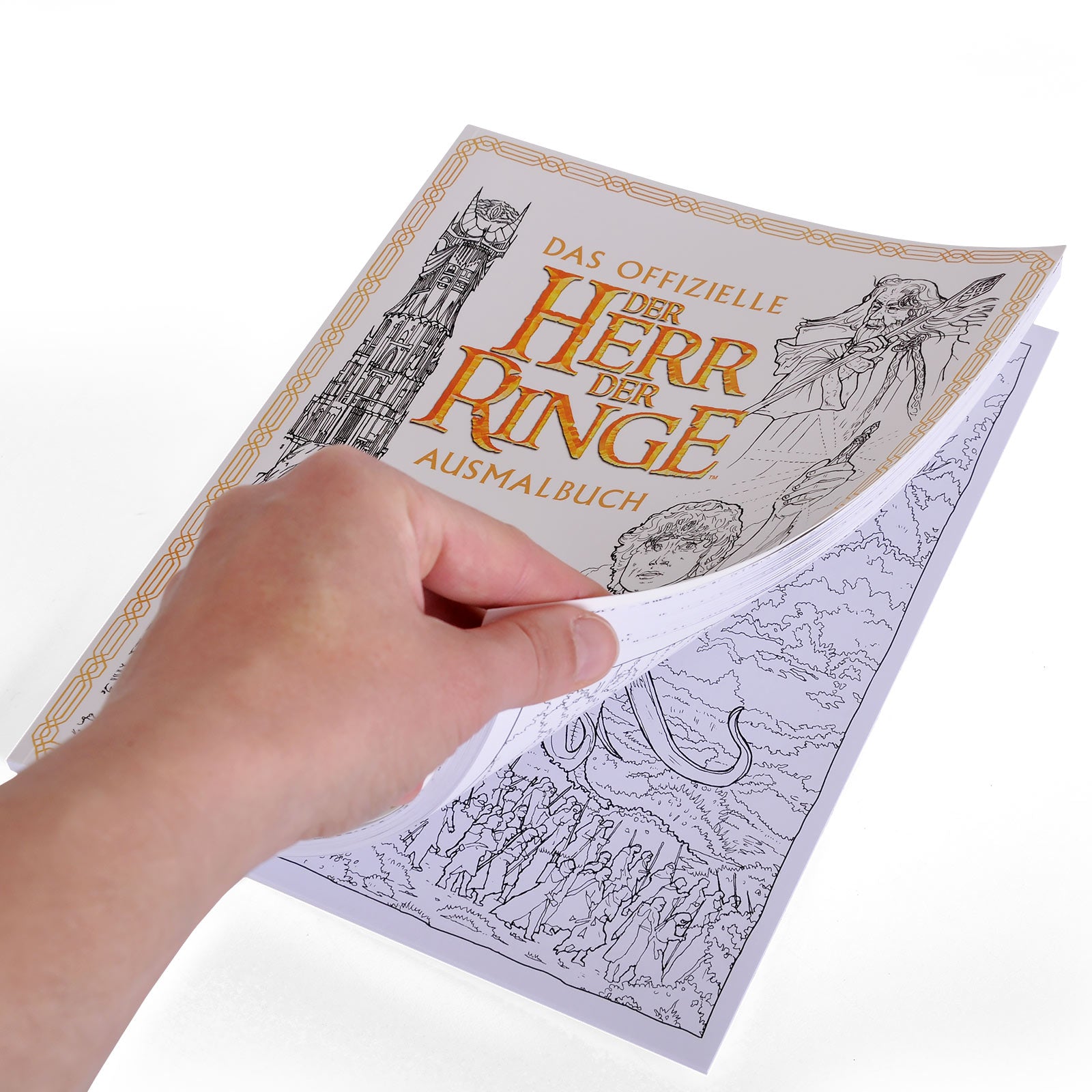 Product image The Lord of the Rings - The Official Coloring Book