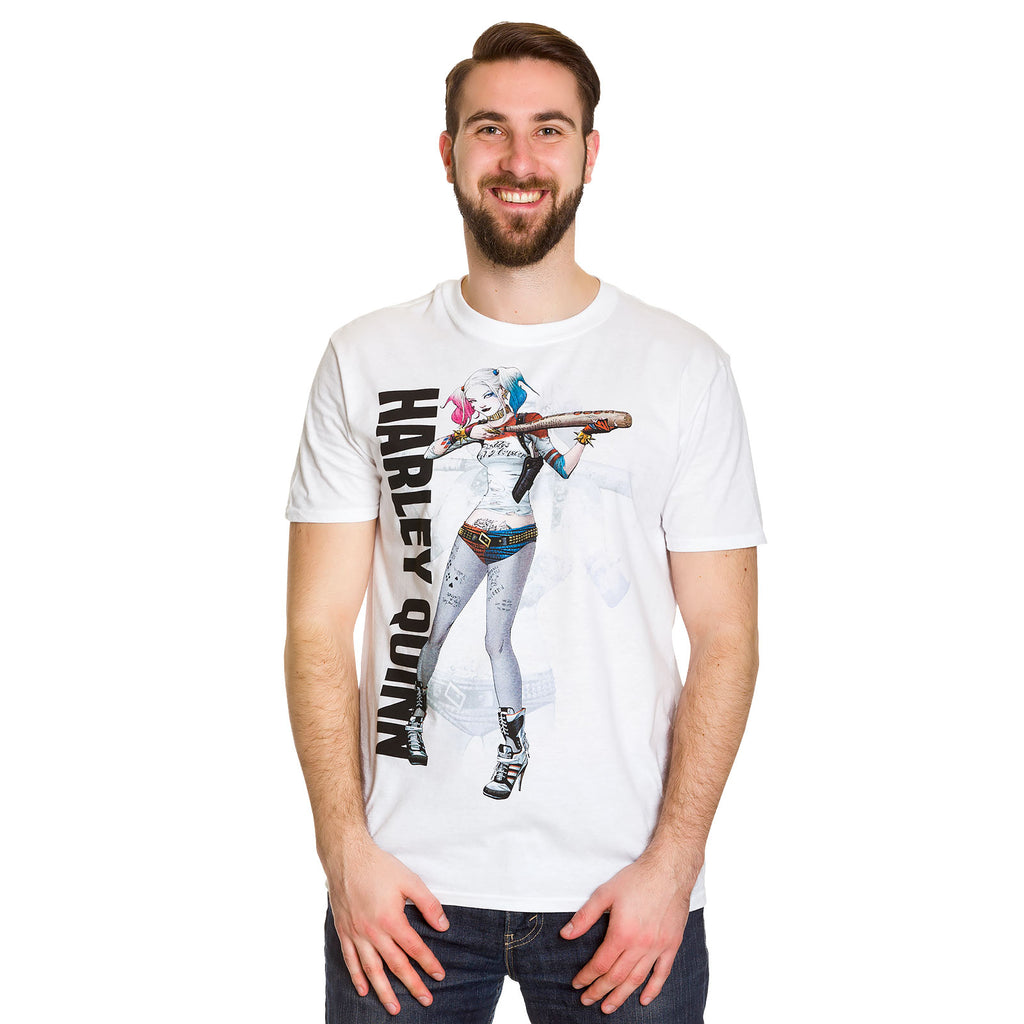 Product image Suicide Squad - Harley Quinn Poster T-Shirt white