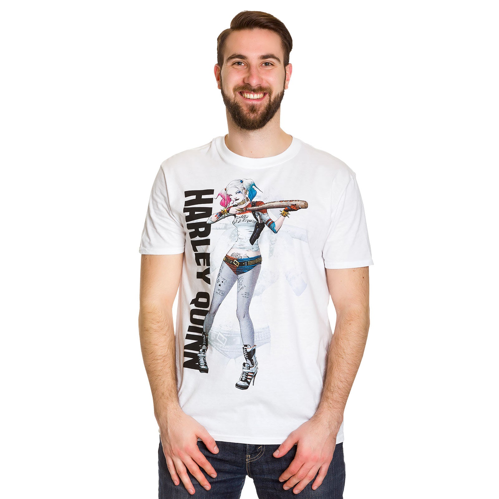 Product image Suicide Squad - Harley Quinn Poster T-Shirt white