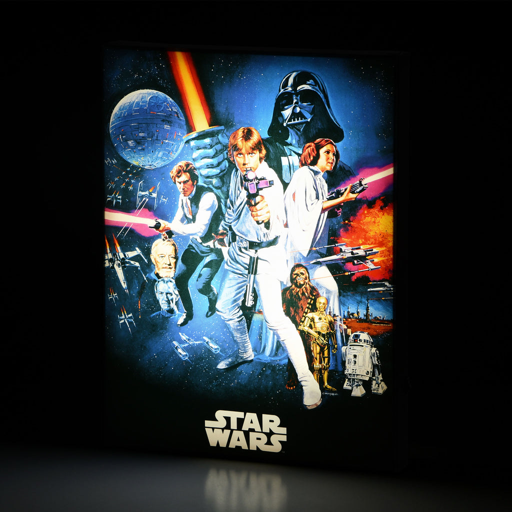 Product image Star Wars - A New Hope mural with light
