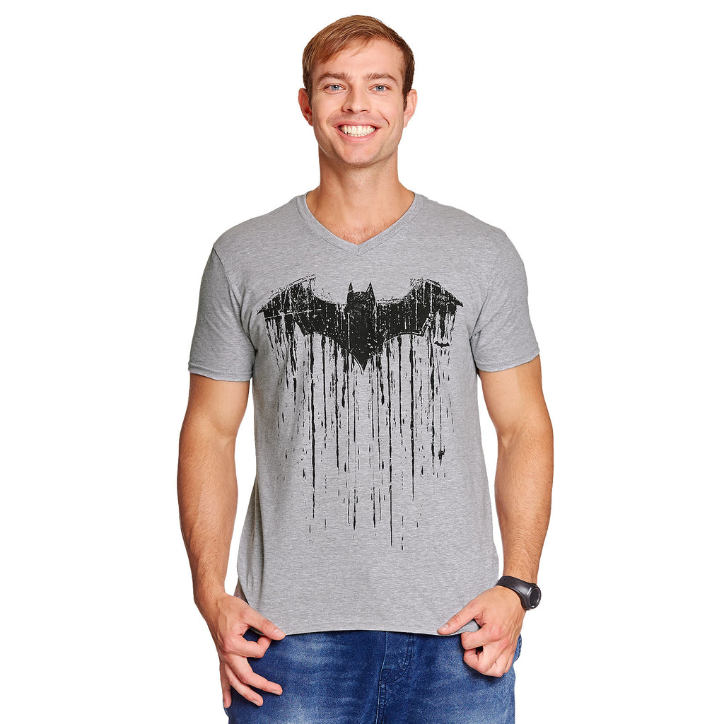 Product image Batman - Dripping Logo T-Shirt grey