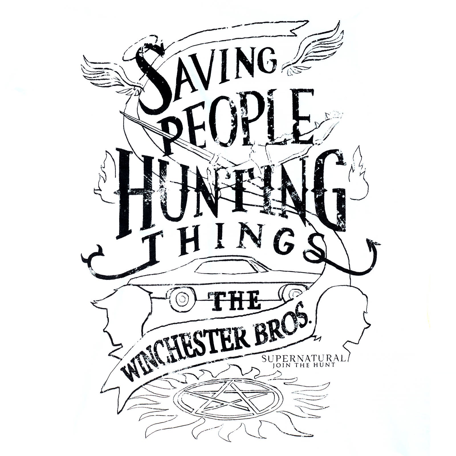Product image Supernatural - Winchester Bros Women's T-Shirt White