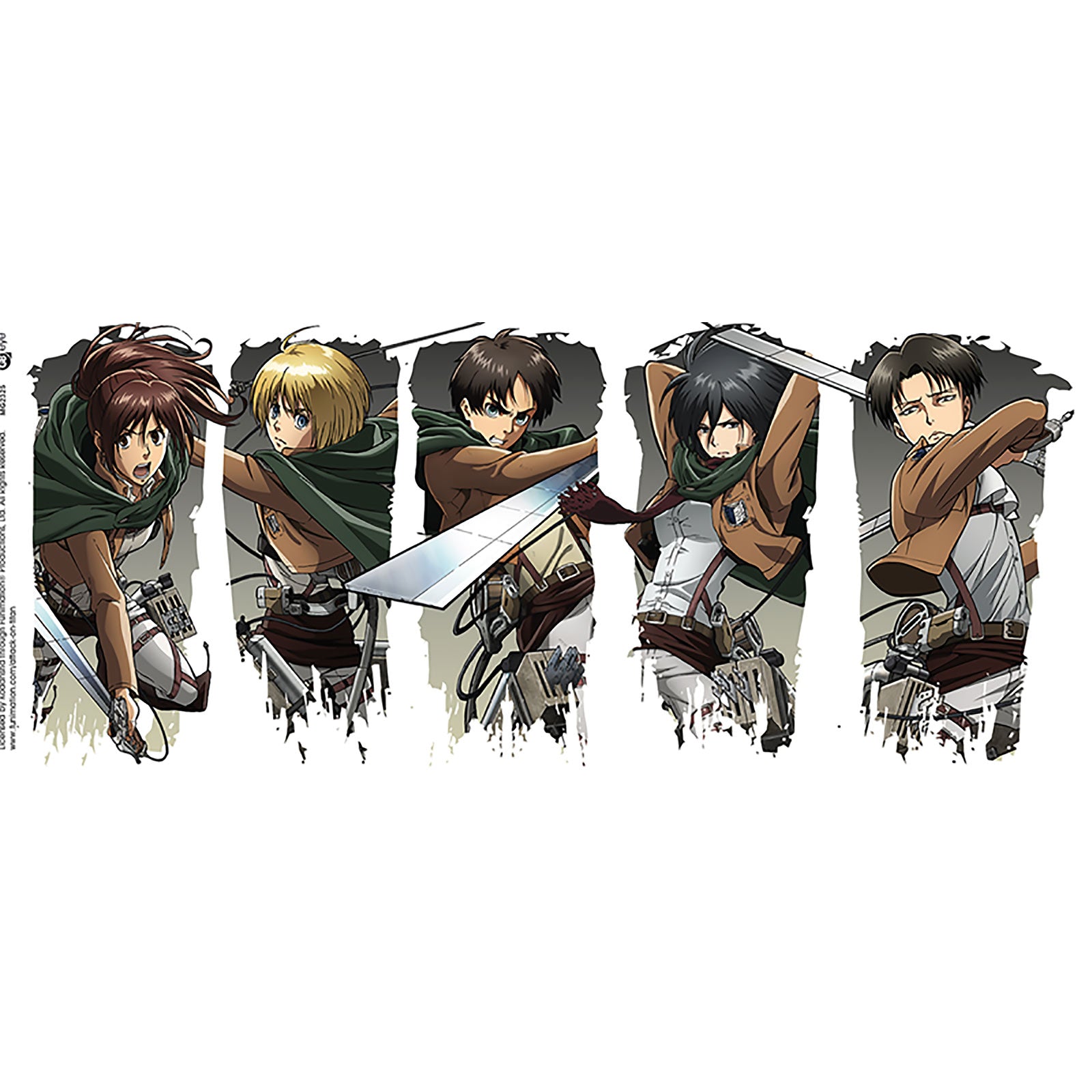 Product image Attack on Titan - Characters Mug