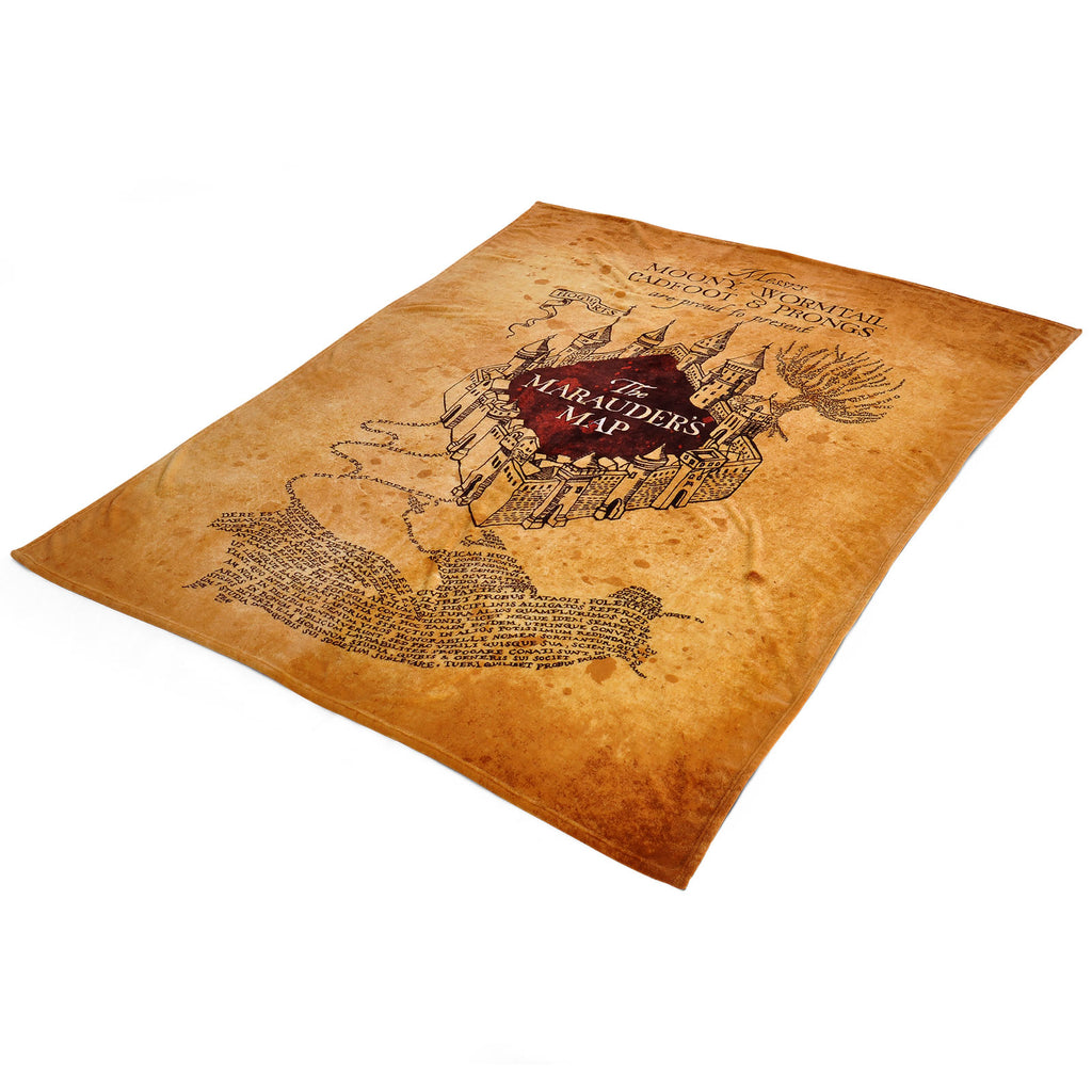 Product image Harry Potter - Marauders Map Fluffy Blanket