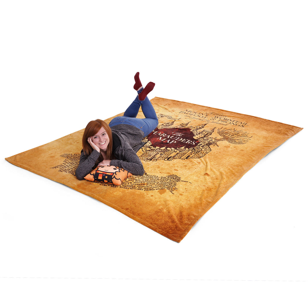 Product image Harry Potter - Marauders Map Fluffy Blanket