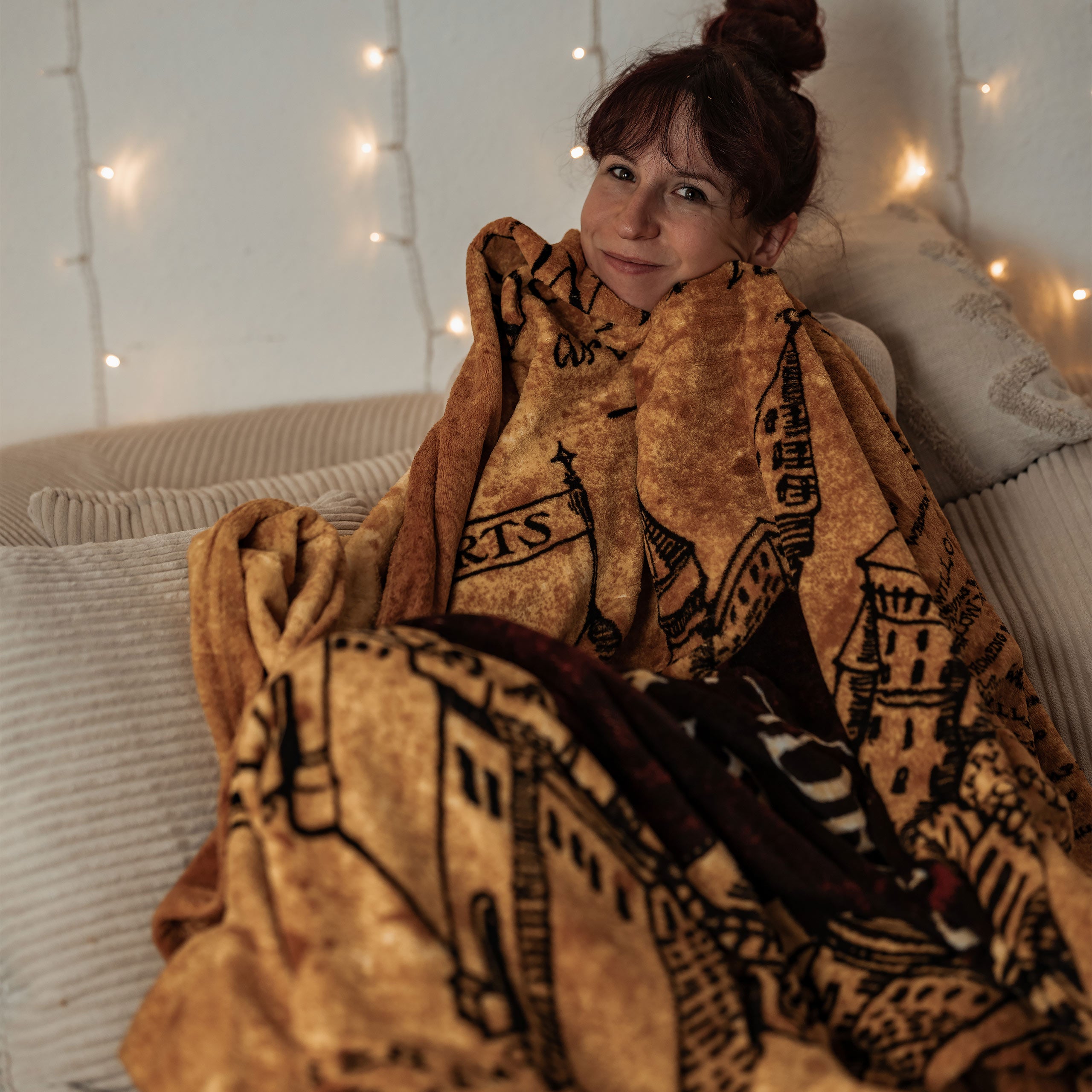 Product image Harry Potter - Marauders Map Fluffy Blanket