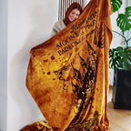 Product image Harry Potter - Marauders Map Fluffy Blanket